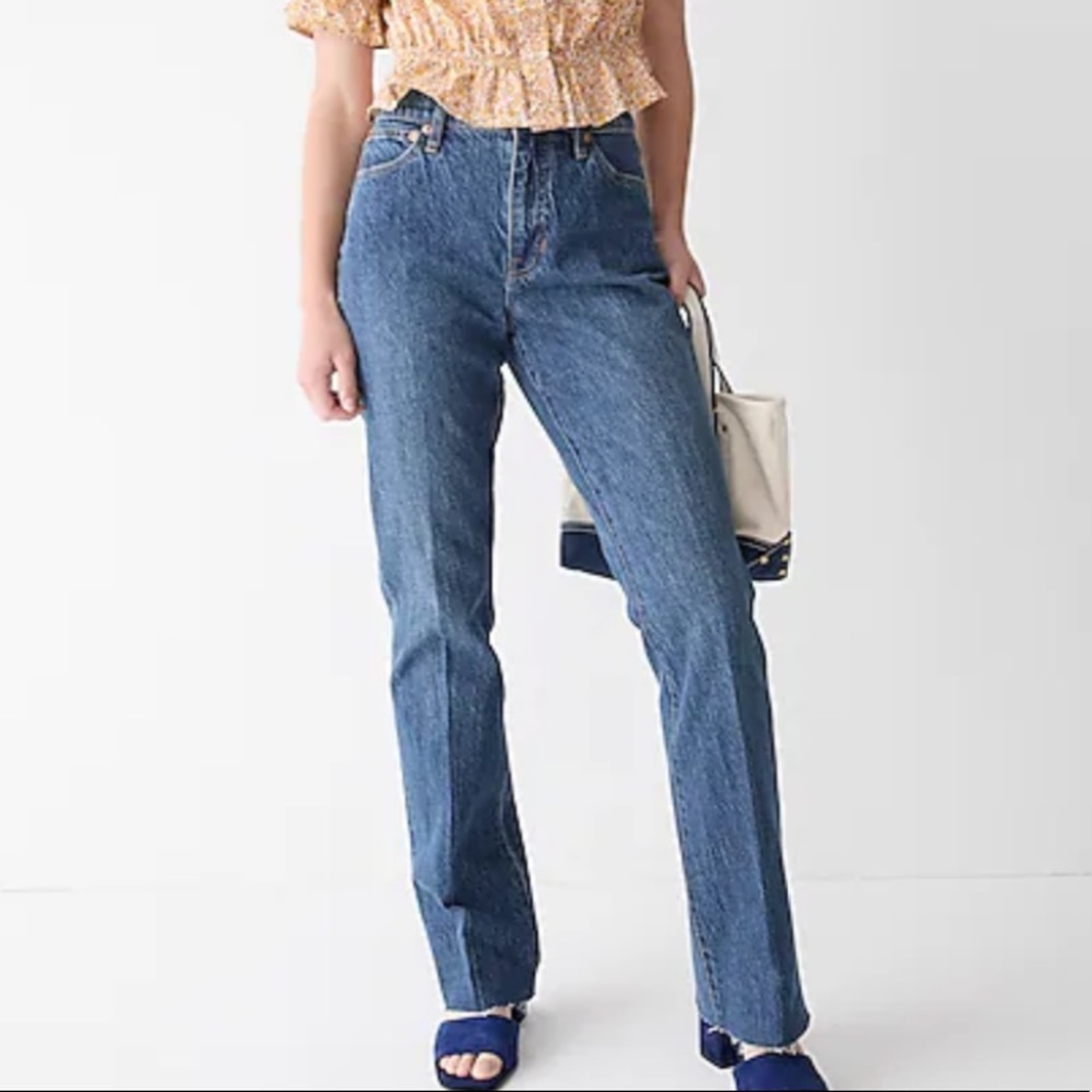 NWT J. Crew  Full Length Demi Boot Jean